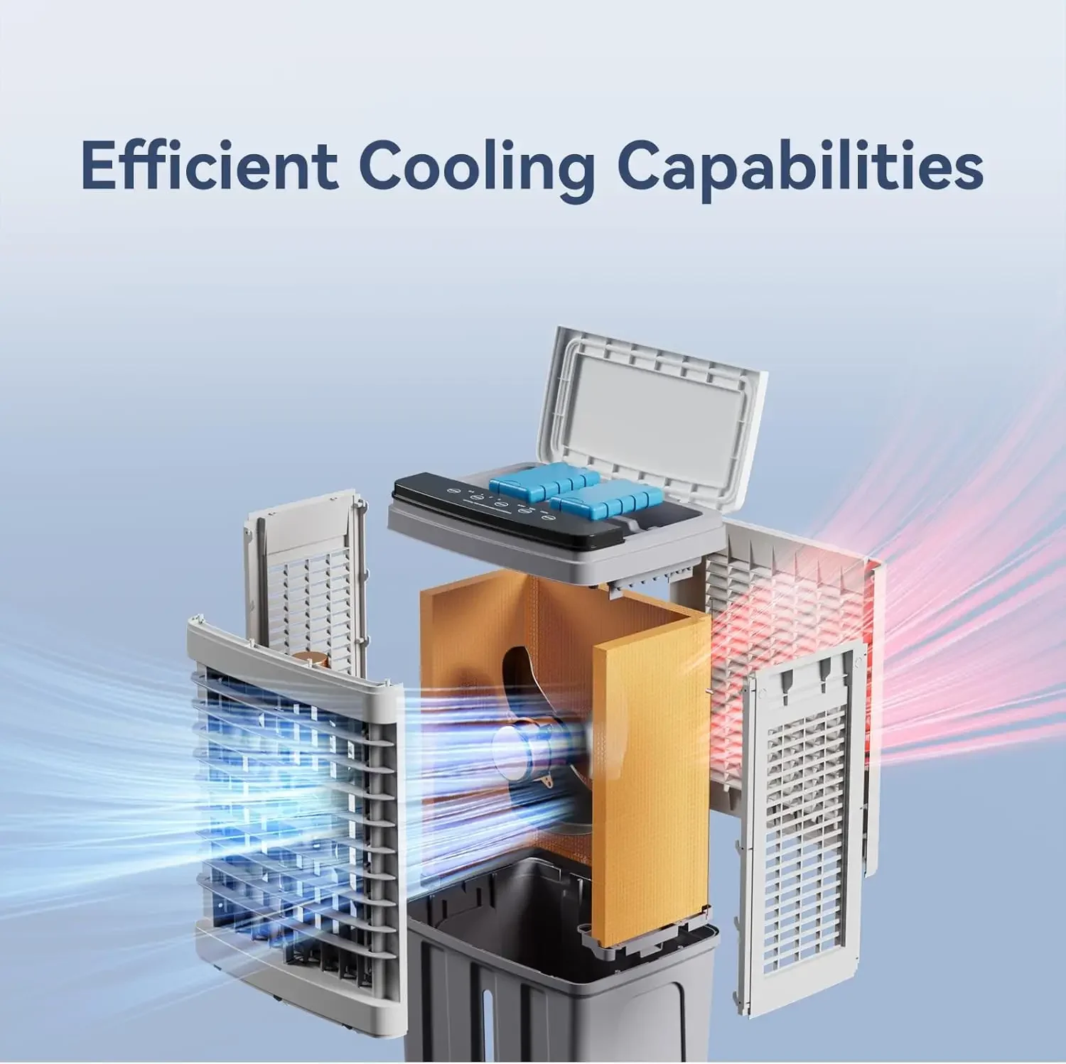 Испарительный воздухоохладитель портативные кондиционеры 3-в-1 с разрешением 2353