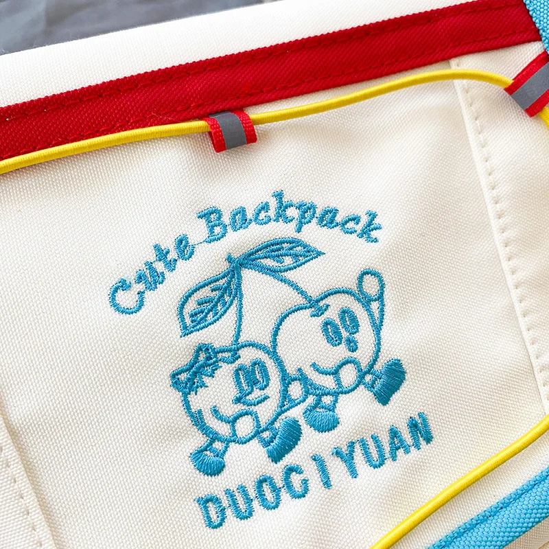 Японские холщовые сумки через плечо для женщин новинка 2024 милые Мультяшные