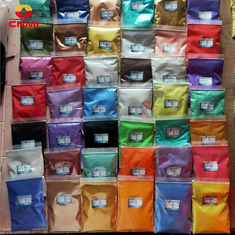 50 г слюдяного пигмента жемчужный порошок минеральный краситель красочная пыль 28