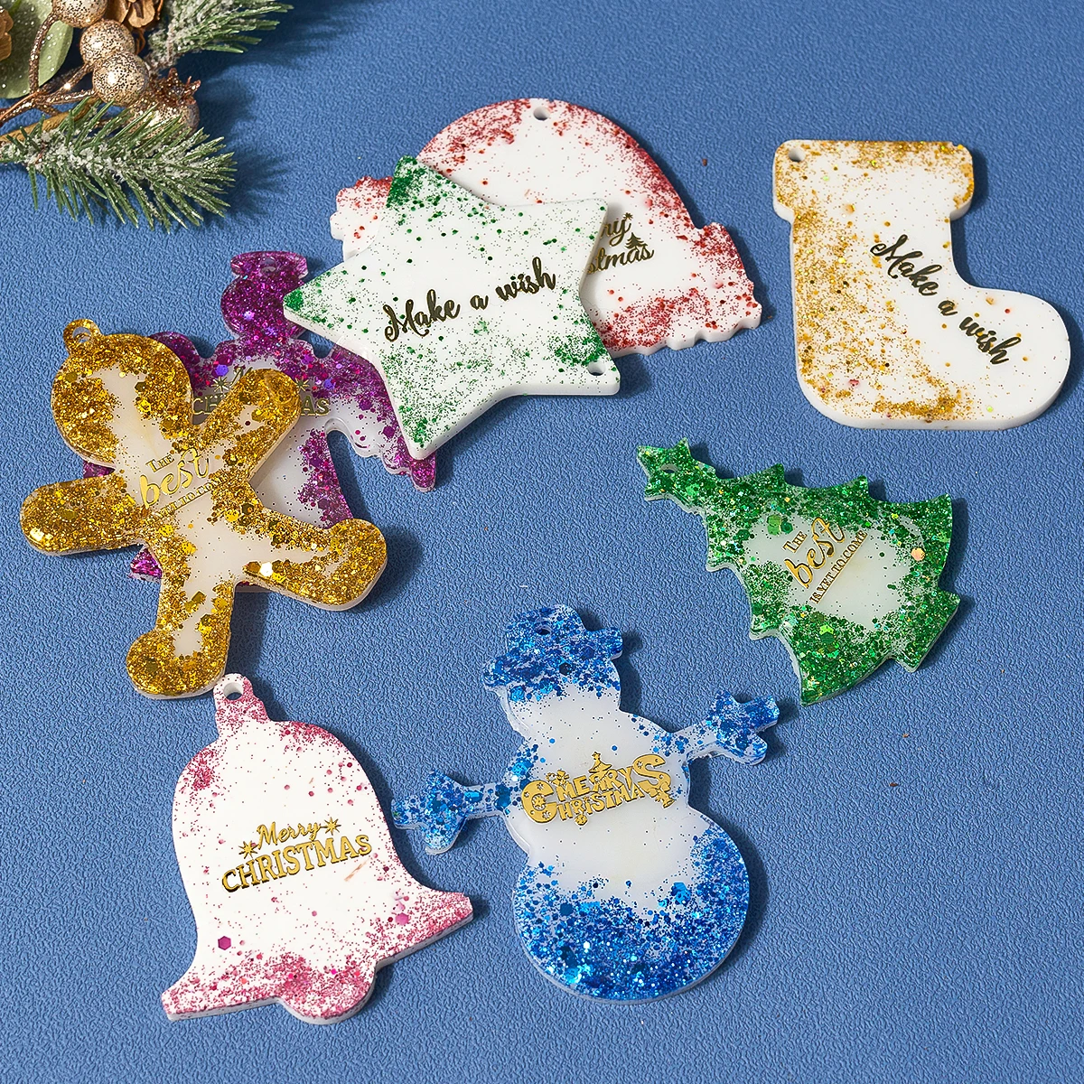 Рождественские Подвески искусственный имбирь ручной работы человек ангел