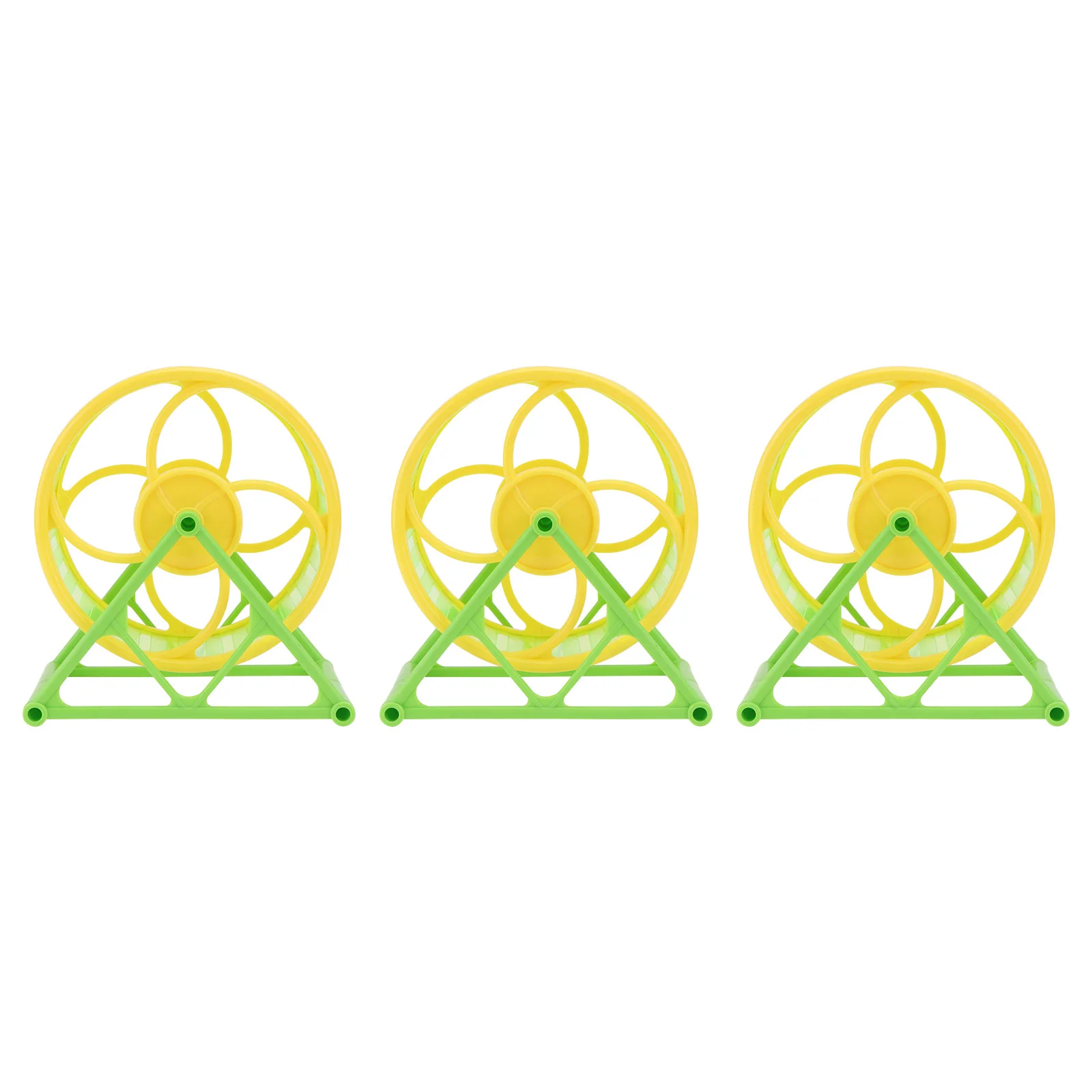 

3Pcs Silent Hamster Running Wheel Hamster Exercise Sports Random Color