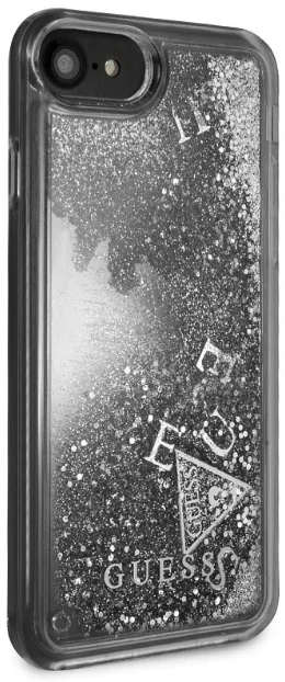 Чехол CG Mobile Guess Glitter Hard для iPhone 7/8/SE 2020 цвет Серебристый |
