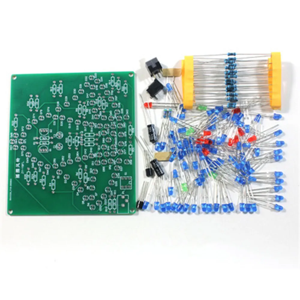 laboratory Swing bells Wobbly Windbell Fun Electronic DIY Kit Wring 95 LEDs Wind bell 5V 9V