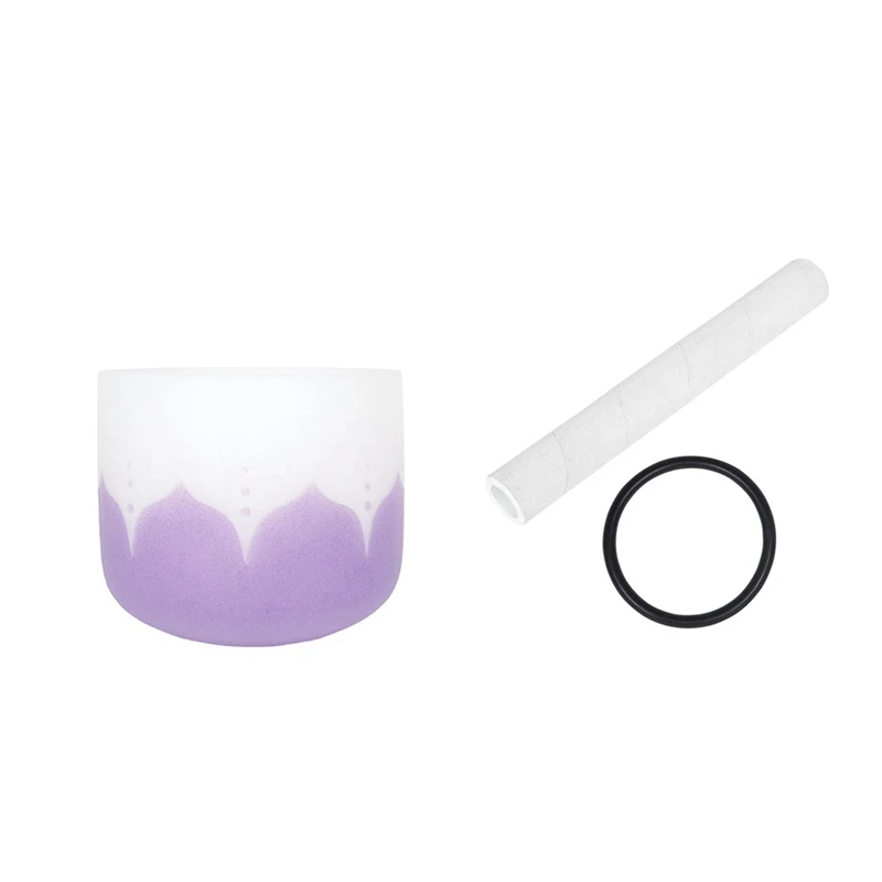 Перкуссионный инструмент 8-дюймовая Хрустальная чаша набор музыкальной чаши для