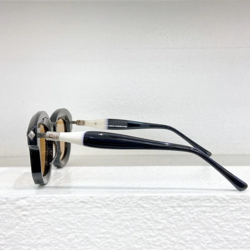 Maske J1 Необычные дизайнерские ацетатные солнцезащитные очки для мужчин роскошные