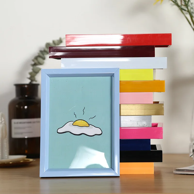 

2493 painting picture hanging works picture frame mounted children's Nordic style small table