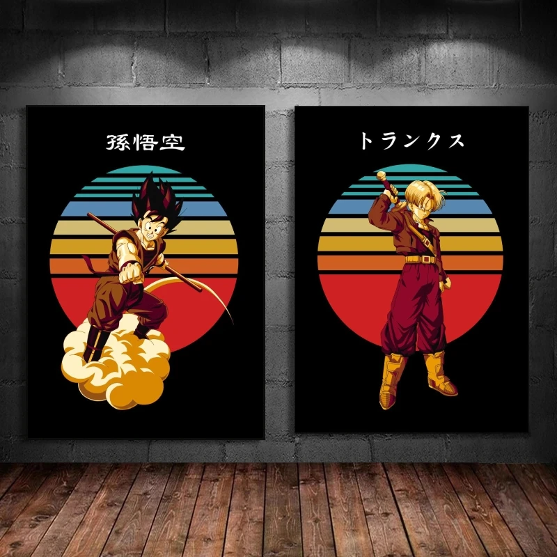 

Posters and Prints Picture Print Wall Modern Home Decor Gifts Classic Children's Bedroom Decor Living Room Kid Action Figures