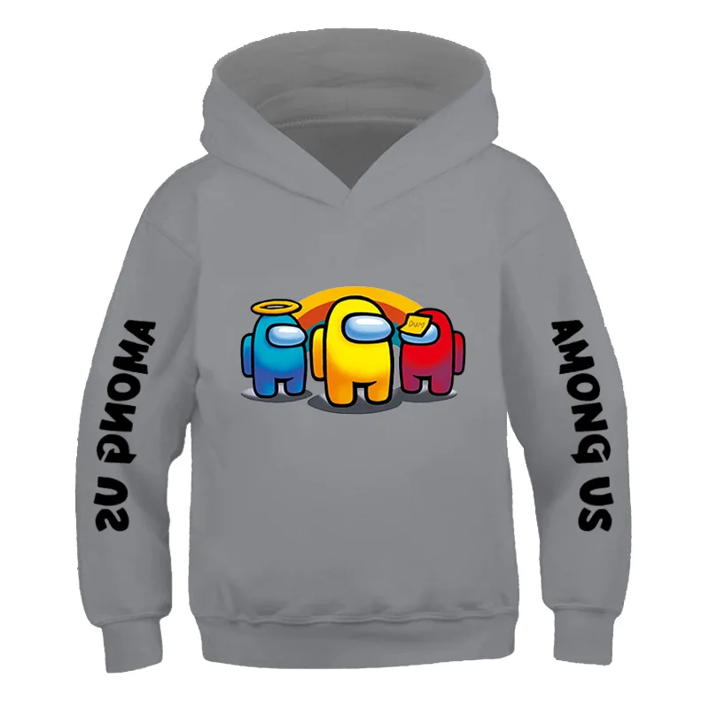 

Spring Autumn Fashion Game Among Us Hoodies Kids Funny Casual Video Game Sweatshirt Children Boy Girls Clothes Cool Cartoon Tops