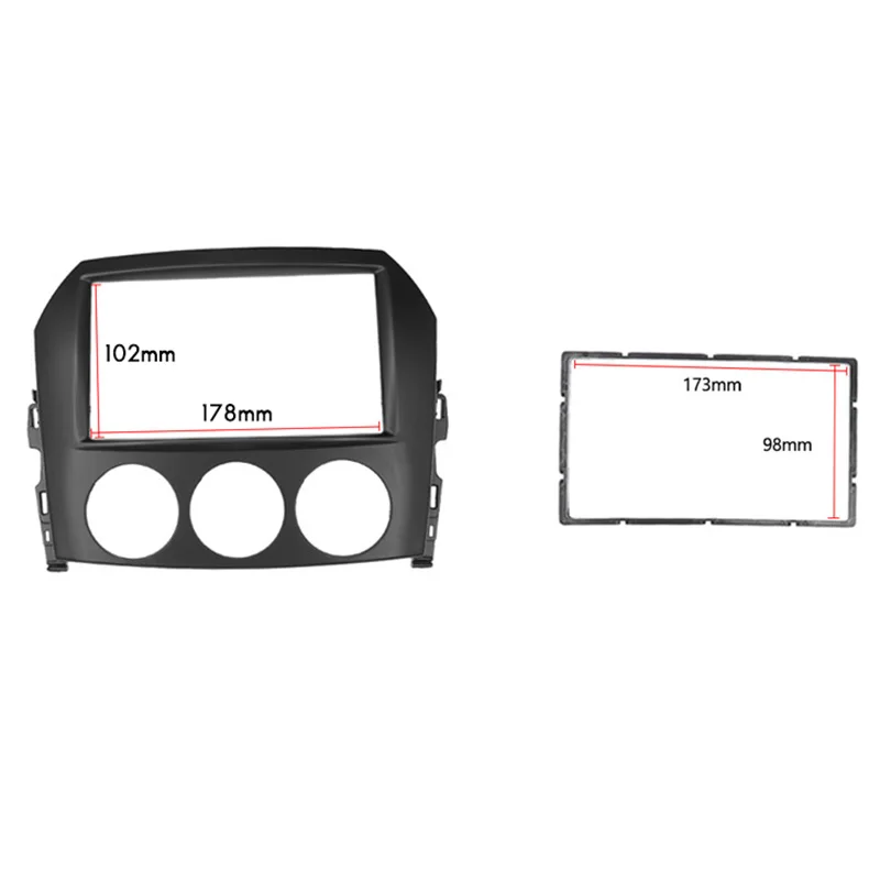 2 Din Автомобильная радиоустановка Fascia ДЛЯ Mazda MX-5 MX5 Miata DVD стерео рамка пластина