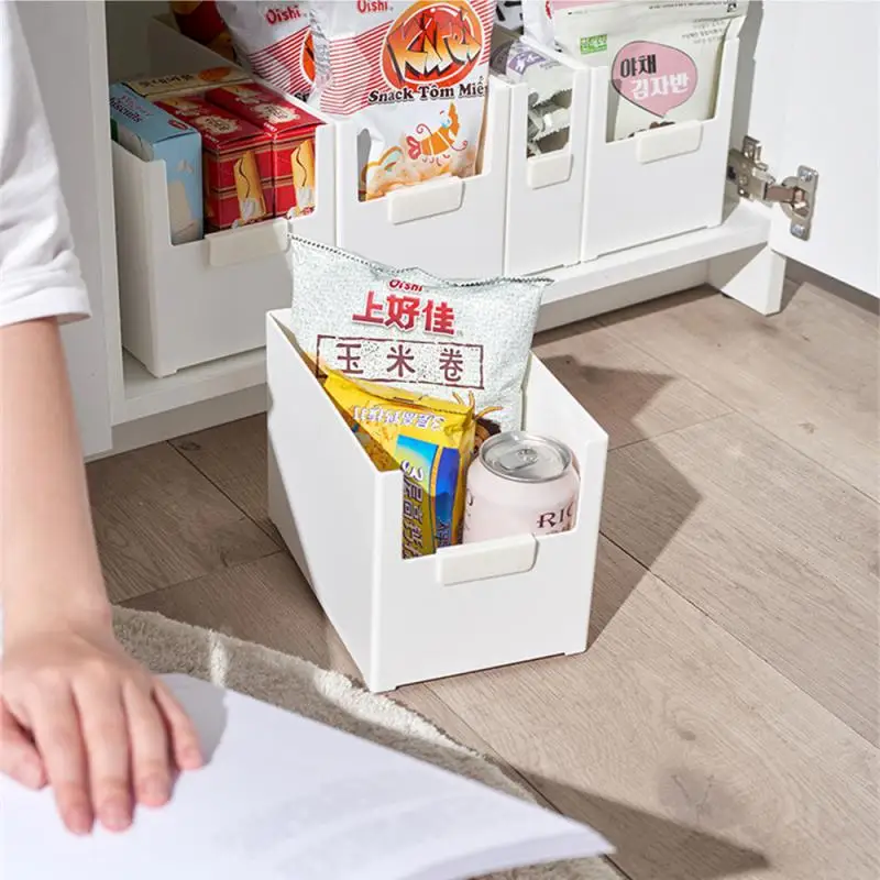 

Kitchen Storage Box Can Be Stacked U-shaped Sorting Basket Household Widened And Thickened Sundries Storage Condiments