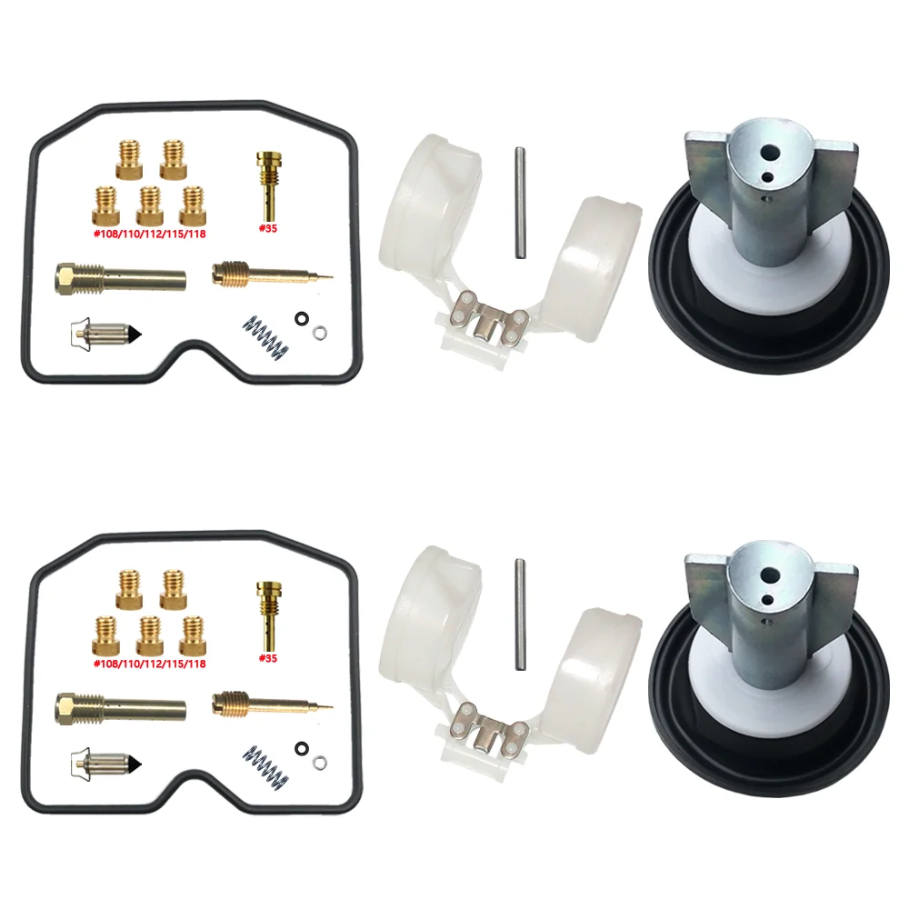 

Набор для Ремонта Карбюратора Kawasaki LTD454 с жидкостным охлаждением EN450 1987-1989, запчасти для карбюратора Keihin CVK Carb