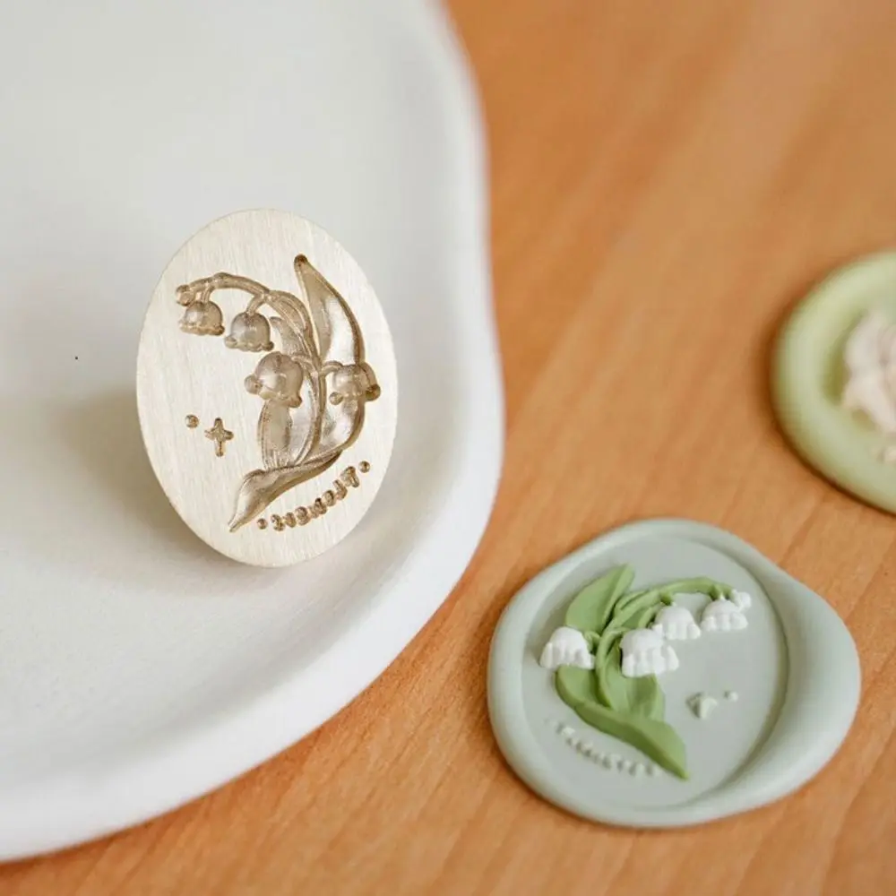 Сменный тисненый восковой штамп с розой инструмент сделай сам цветочный