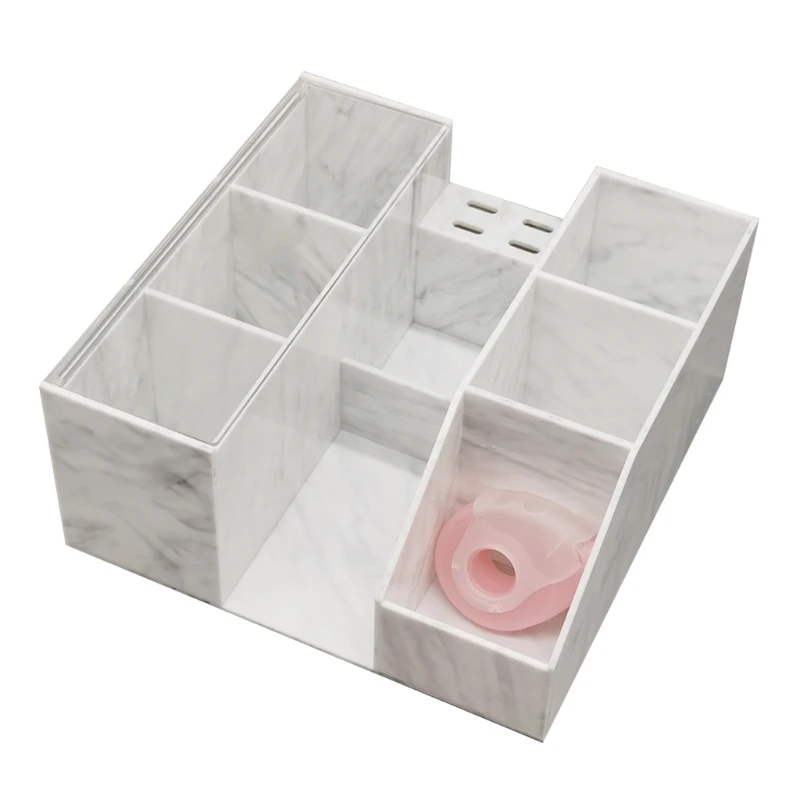 Acrylic Cosmetic Storage Holder Eyelash Extension Organizer Tweezer Display Stand Lashes Supplies Eyelashes Accessories