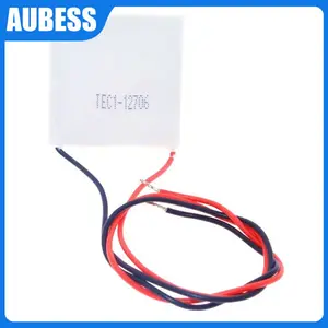 New 2022 TEC-12706 Durable Thermoelectric Peltier Refrigeration Semiconductor Cooling System Cooler Chip Part DIY 1.6*1.6inch
