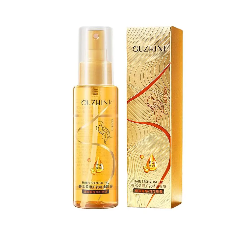 Ароматный спрей для ухода за волосами с эфирным маслом сглаживающий Увлажняющий