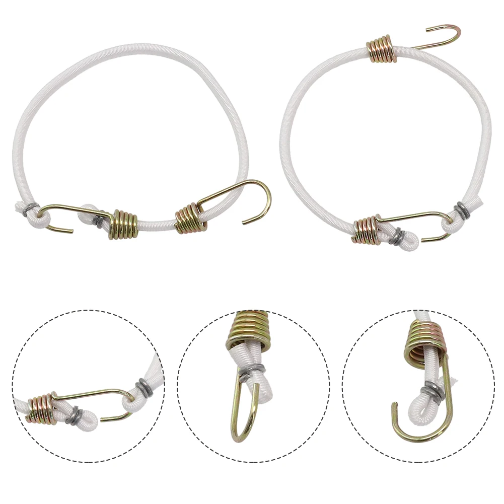 30 см сверхмощный эластичный банджи-амортизирующий шнур пластиковый крючок