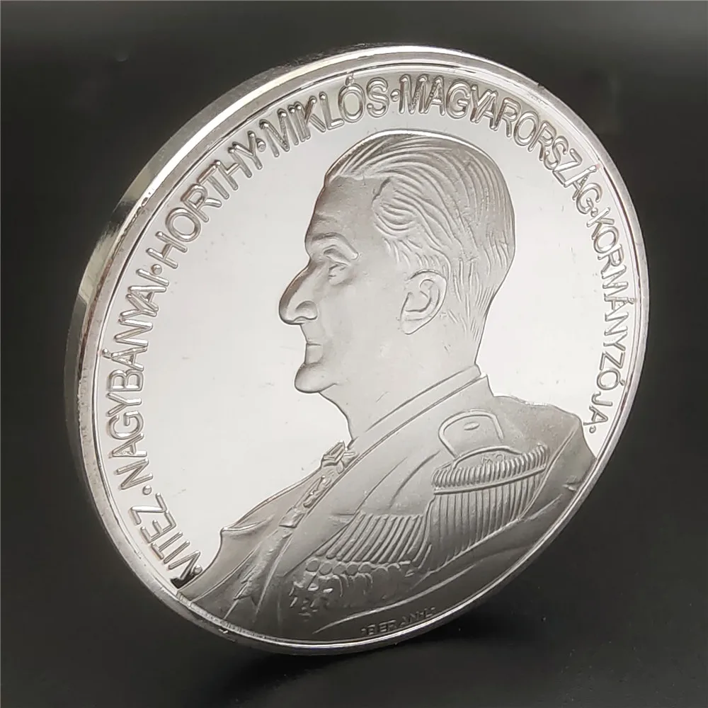

Юбилейная монета венгерского адмирала короля, копия юбилейных монет в венгерском стиле