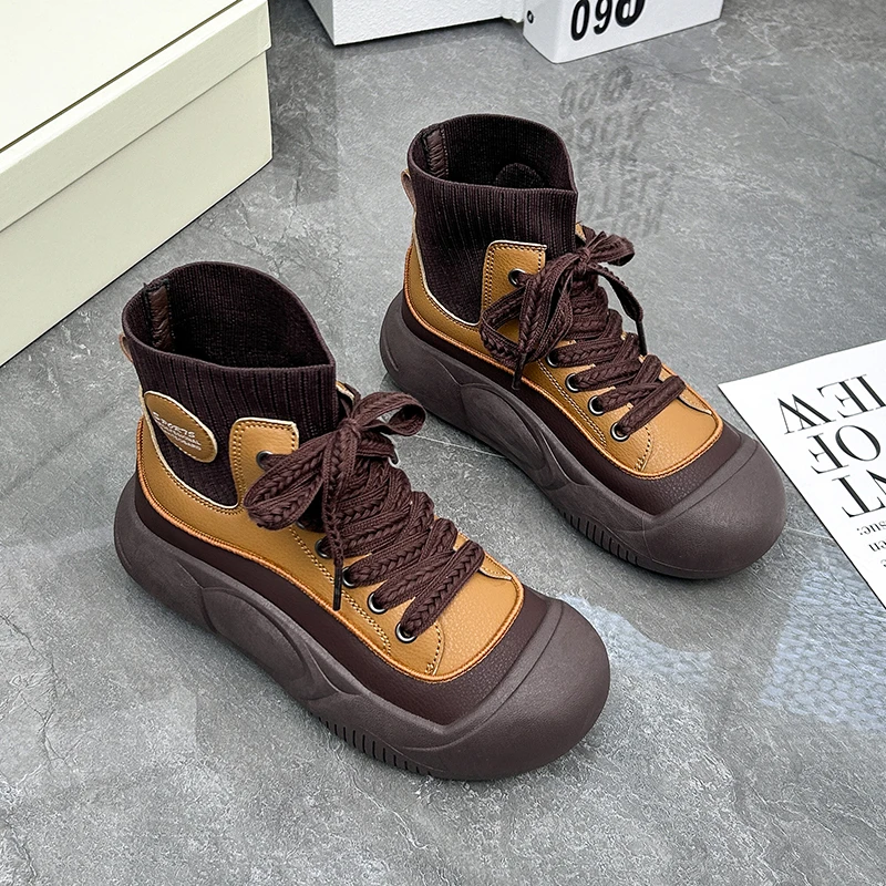 Оригинальные Брендовые Женские Модные Теннисные Туфли На Платформе 2024