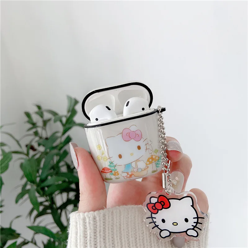 

Cute Cartoon Melody Kitty Pendant Apple AirPods 2 Case Cover AirPods Pro Case IPhone Earphone Accessories Air Pod Case