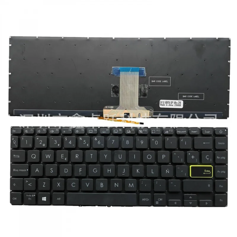 Фото Клавиатура Aw+ для Asus Redolbook 14S S433 X421 S4600 V4050F E410M №1