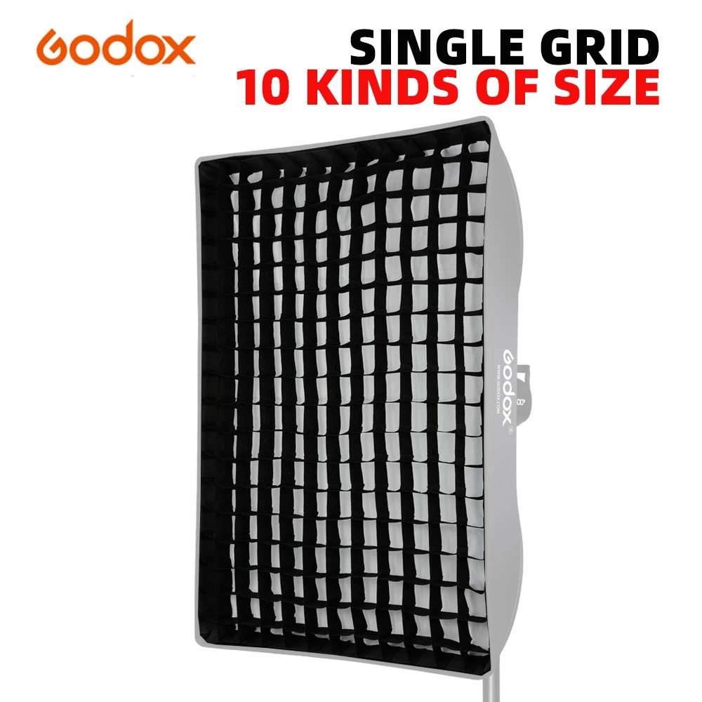 

Godox 50*70/60*60/60*90/70*100/80*80/80*120 см 95 см 120 см 140 см сотовая сетка для Godox фотоотражатель Зонт восьмиугольный софтбокс