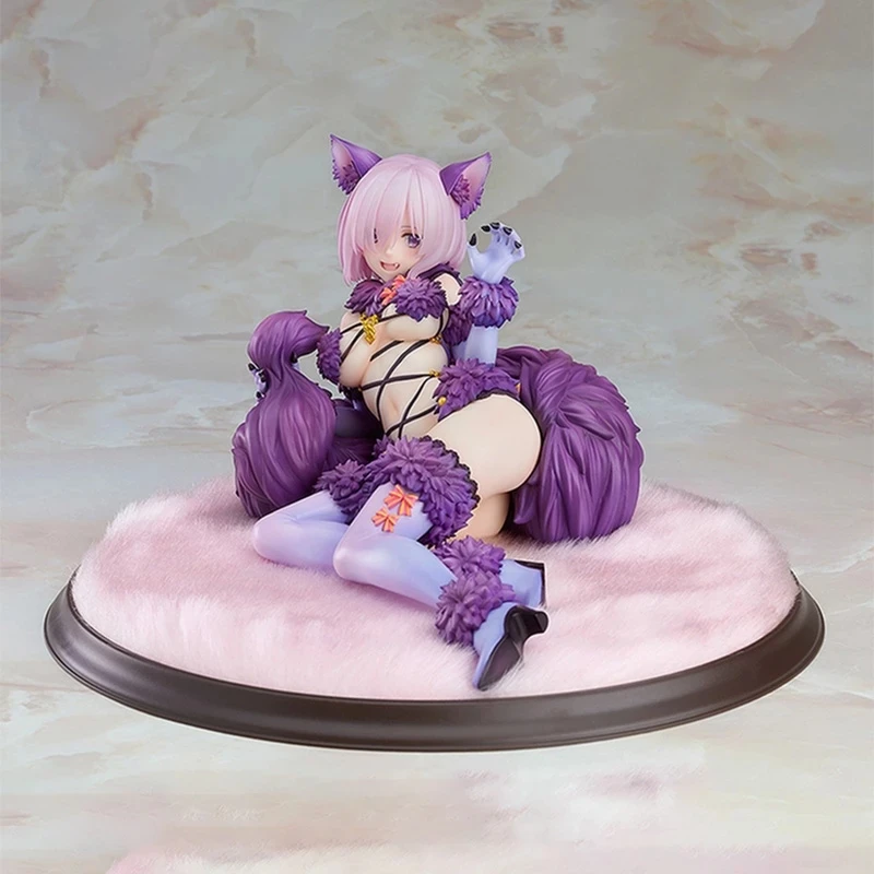 

Fate/Grand Order Sexy Anime Figure Mash Kyrielight Action Figure Shielder Dangerous Beast Figurine Adult Model Doll Toys