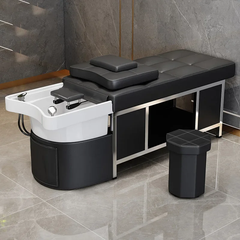 Профессиональное парикмахерское кресло массаж головы красота укладка шампунь