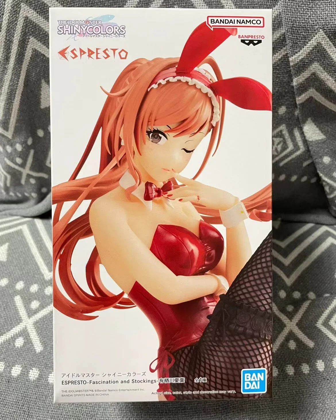 Оригинальные фигурки bansoon The Idol Master Cinderella Girl 12 см Arisugawa Natsuha из ПВХ Коллекция