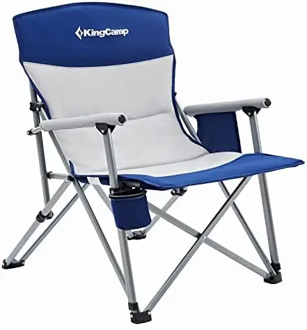 

USVC Camp Chair, Standard, 1Pack Blue/Grey