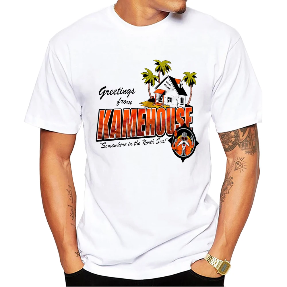 TEEHUB Oansatz Kurzarm Männlich Japan Anime Tops Vintage Kame House Streetwear Hattori Hanzo Druck männer T-Shirt Männer Kleidung – Detail 1