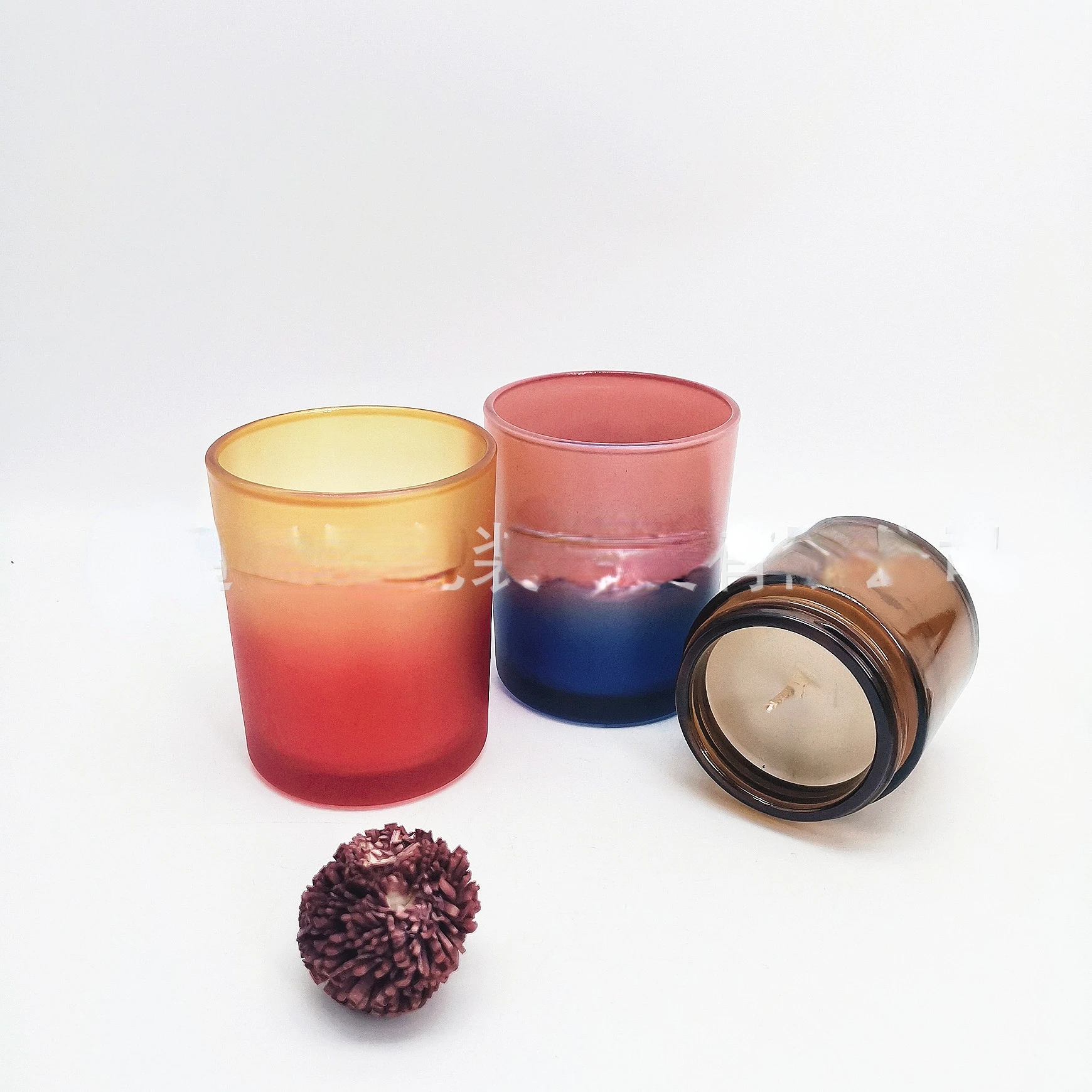 

Candle Making Supplies Colored Candle Cups Aromatherapy Candle Cups Romantic Glass Candle Holders