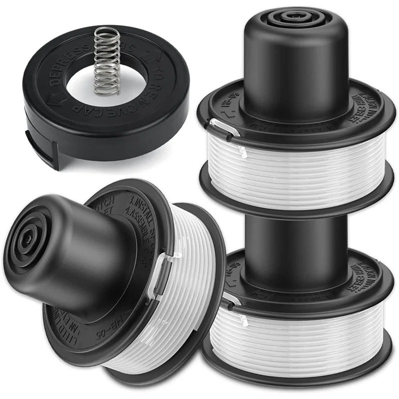 

A6226-XJ Strimmer Spool Compatible with Black+Decker Grass Trimmer Replace GL250 GL310 Models with Strimmer Spool Cover