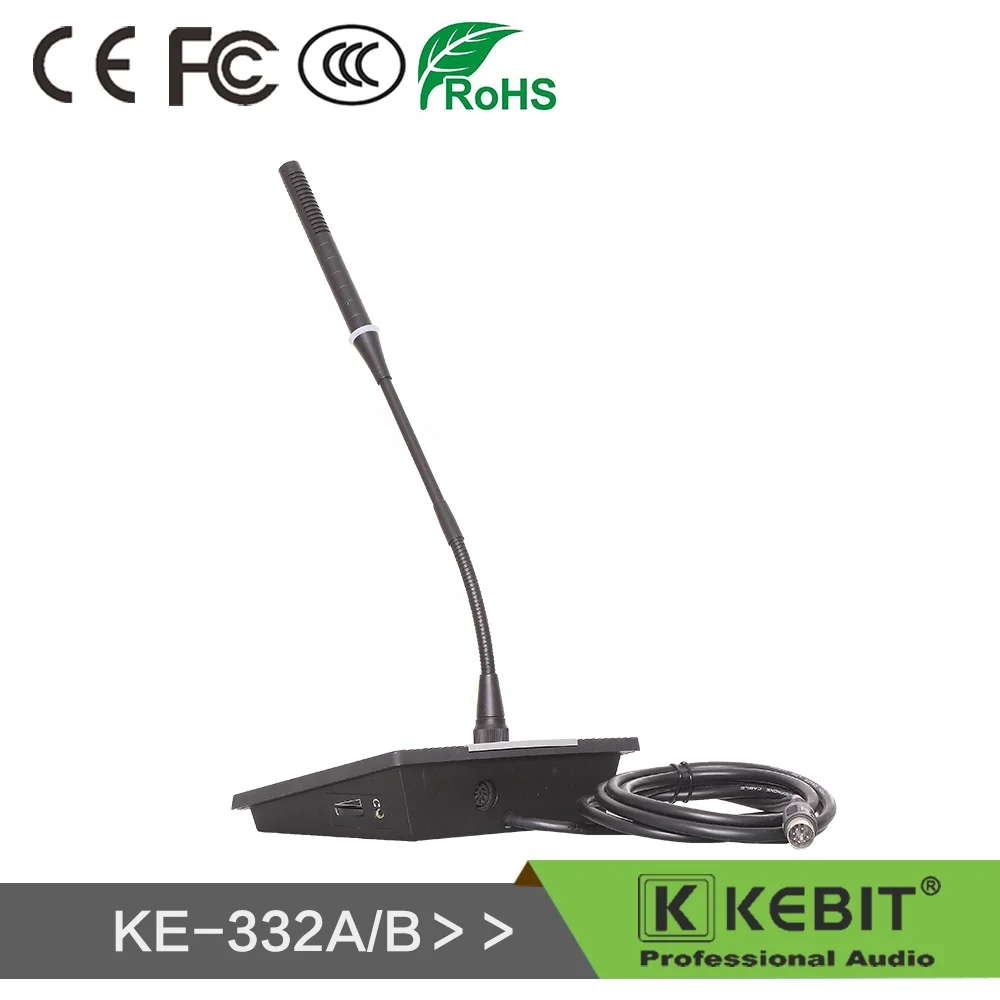 KE-332AB Проводной председатель Delegate Unit Система конференц-зала Микрофон (art.: 3920cbb7a44d2) - 3920cbb7a44d2
