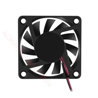 60x60x10 mm dc 5v12v24v 6010 sleeve bearing brushless cooling fan for 3d printer cooling diy pc computer case fan