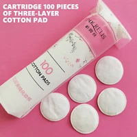 100pcsbag reusable cotton pads washable makeup remover pad soft face cleaner facial cleaning wipes skin care beauty tool