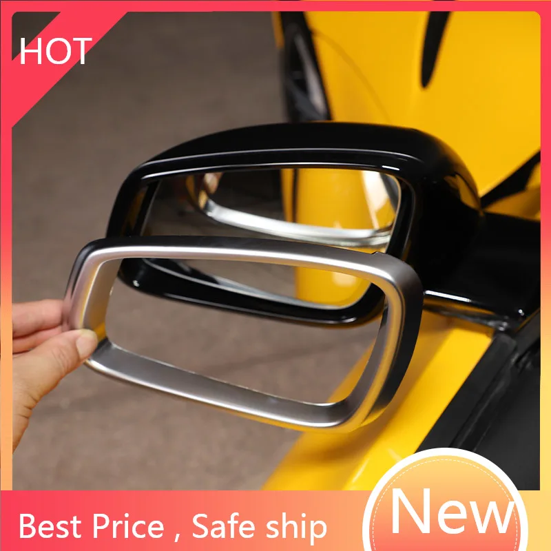 

For Toyota GR Supra A90 2019-2022 ABS Chrome-Plated Car Exterior Rearview Mirror Frame Decorative Stickers Car Accessories jh