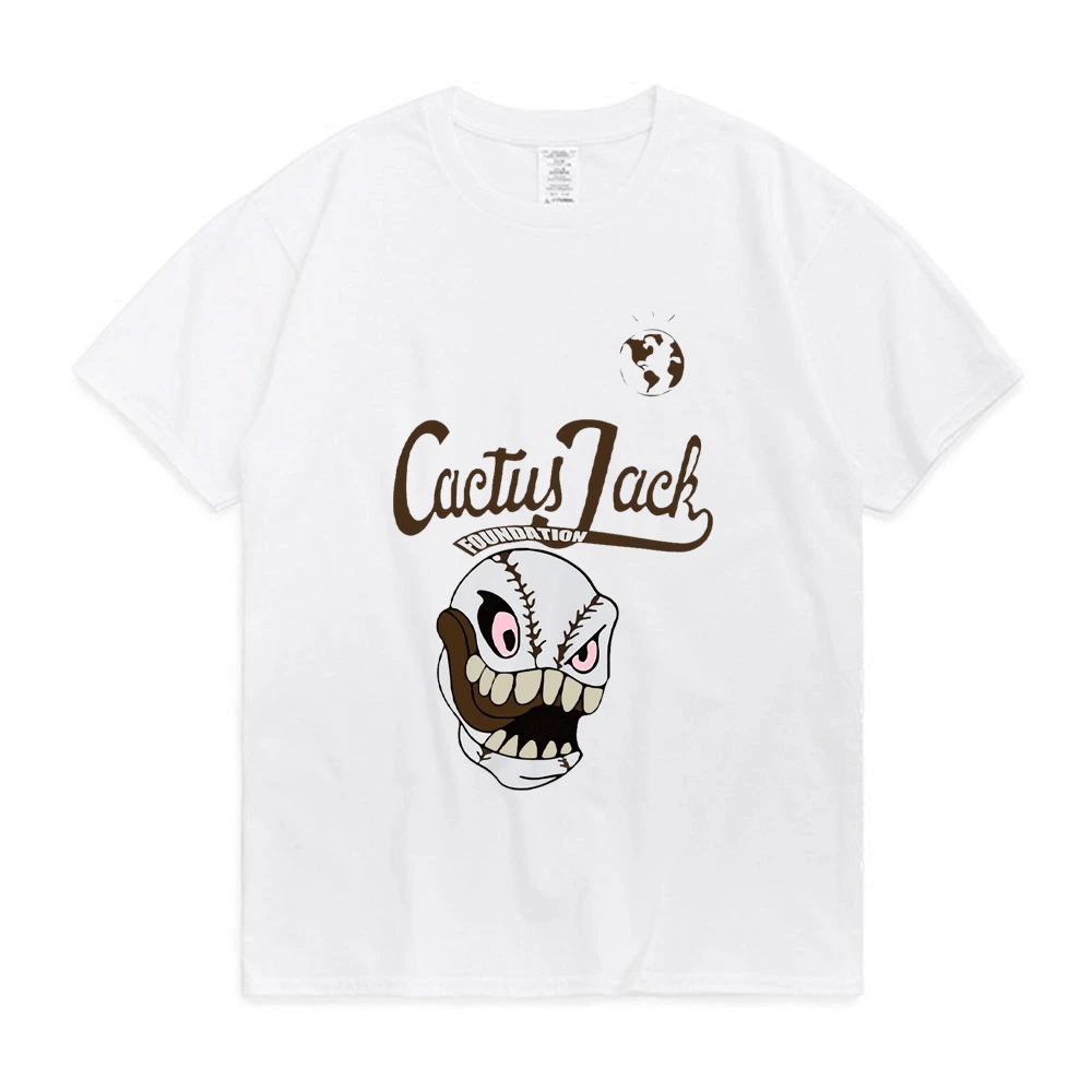 Travis Scott AstroWorld Tour T Shirt Men Women Fashion Graphic Print T-Shirts Hip Hop Trendy White Crew Neck Short Sleeves Tees