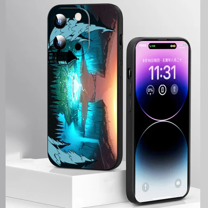 OK39 Gravity Falls-2 Soft Silicone Case for Moto G 5G G9 G30 G50 G60 G52 E7 Power E32