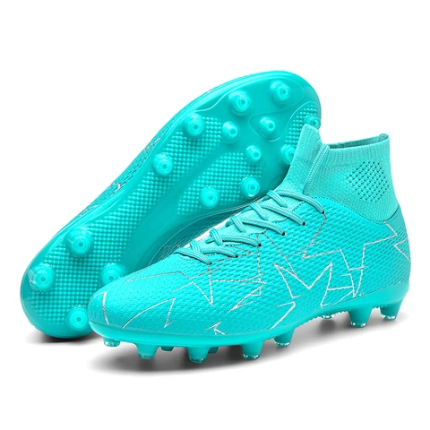 Дышащая обувь для футбола для мужчин, тренировочные бутсы, ультралегкие Нескользящие кроссовки для футбольного матча