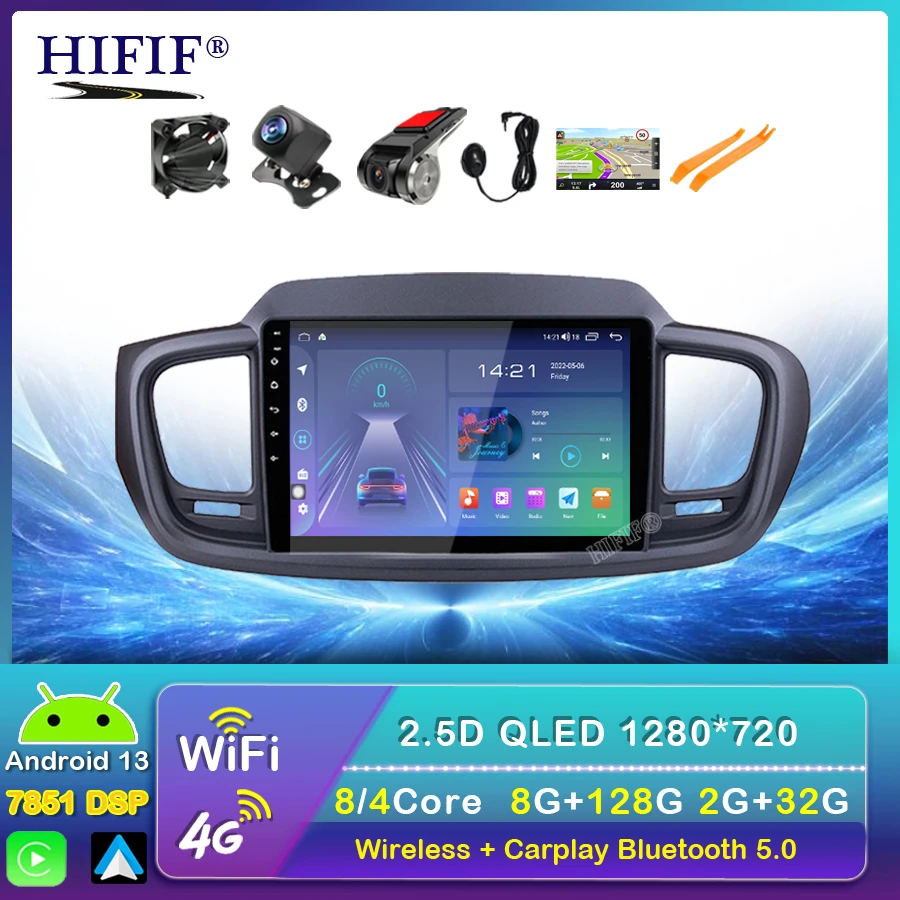 

Автомагнитола для KIA Sorento LHD 2015-2017 с разрешением 1280*720 и GPS