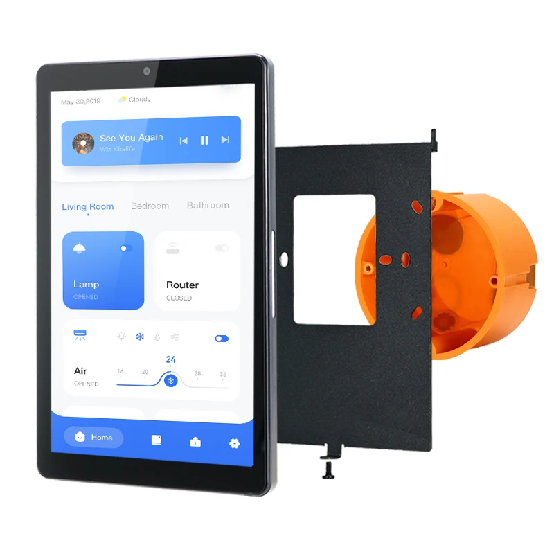 

2022 New 8 Inch Android 11 In Wall Control Switch Touch Control Panel Tablet