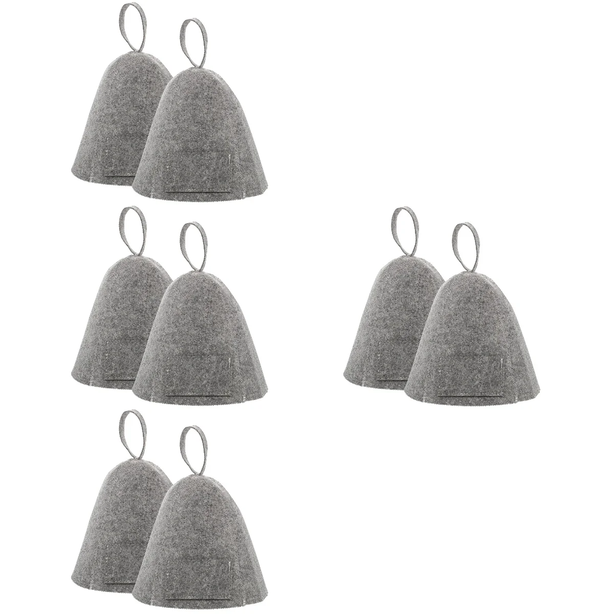 

8 Pcs Convenient Supple Premium Helpful Bathing Caps Large Caps Sauna Hat Sauna Hat For for Bathing