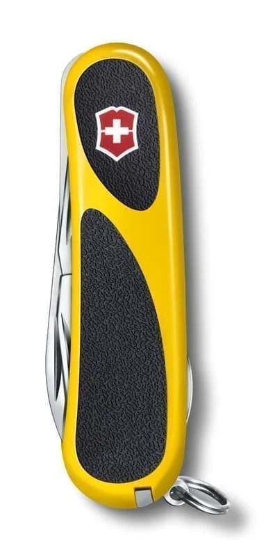 Нож перочинный VICTORINOX EvoGrip 18 85 мм 15 функций жёлтый с чёрными вставками |