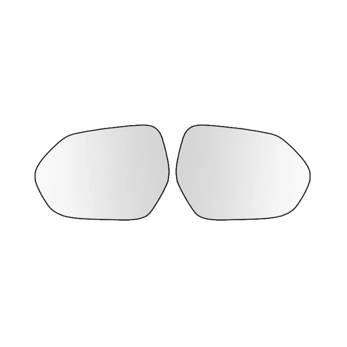 

For Toyota Corolla 2019-2023 Left Right Door Side Heated Wing Mirror Glass Rearview Rearview Plate