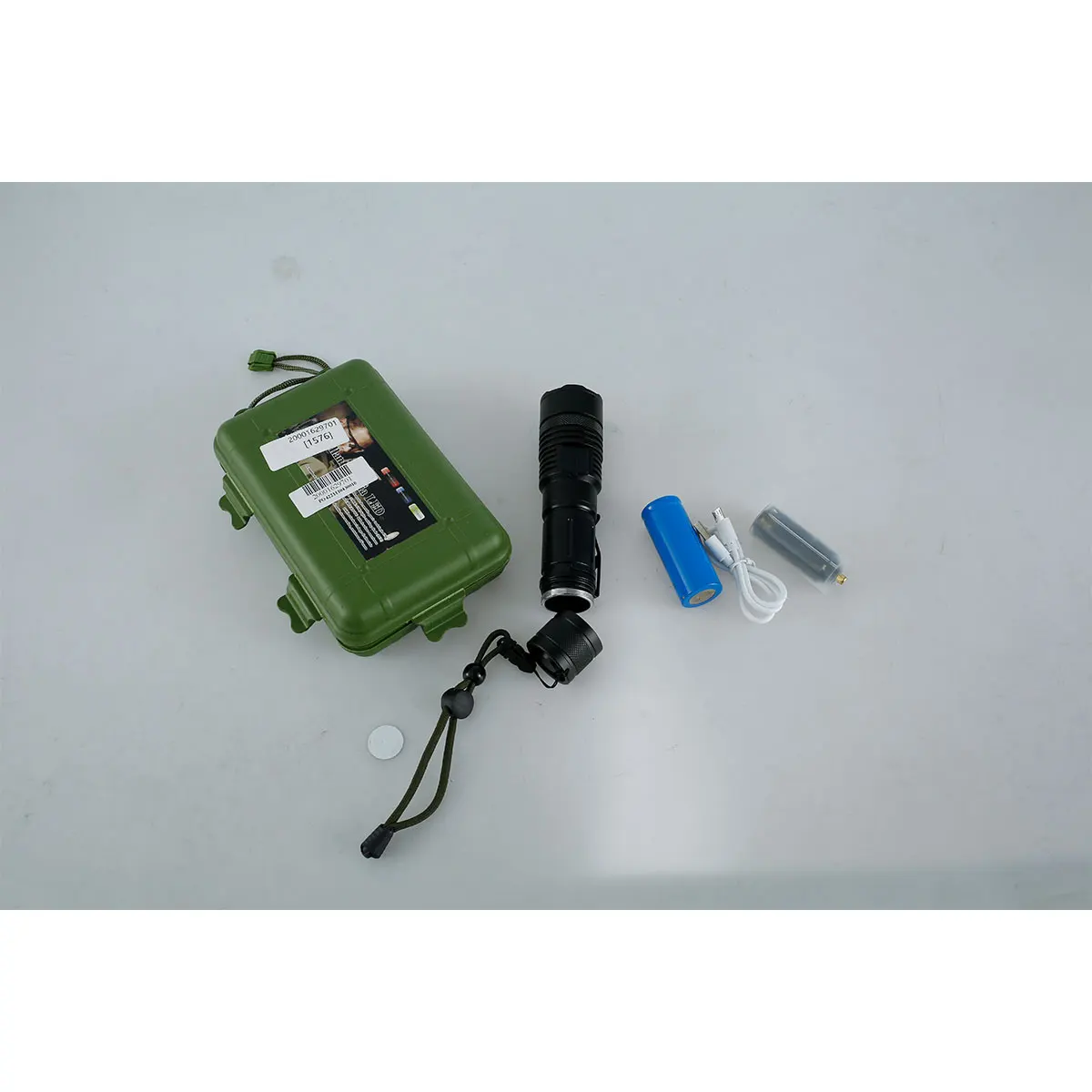 

Новый Перезаряжаемый USB светодиодный фонарик 4200 лм, масштабисветильник рь для поиска с батареей мАч, водонепроницаемый фонарь с 5 лампами