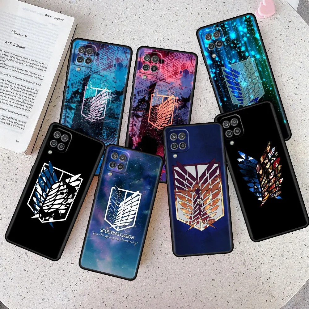

Attack On Titan Logo Bag Case for Samsung Galaxy A51 A71 A02s A21s A12 A31 A03 5G A01 A11 A32 A02 A23 A33 A03s A13 Soft Phone