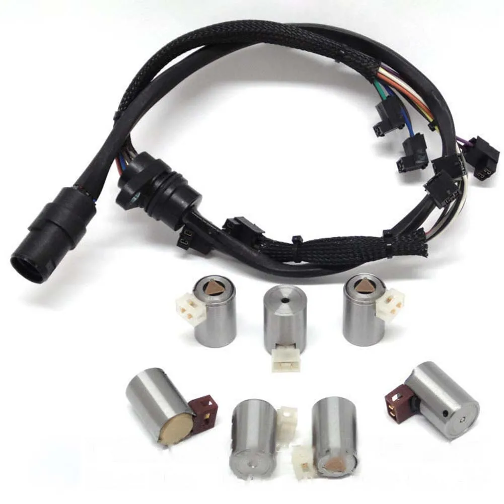 

Automatic Transmission Solenoid Valve Kit w/ Harness 01M 01N 01P 095 096 097 098 For VW Audi 1990-on