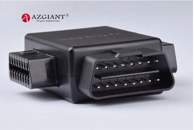 

AZGIANT High Quality Car OBD2 One Split Third Male Connector Female Wiring 16Pin Plug OBDII Socket