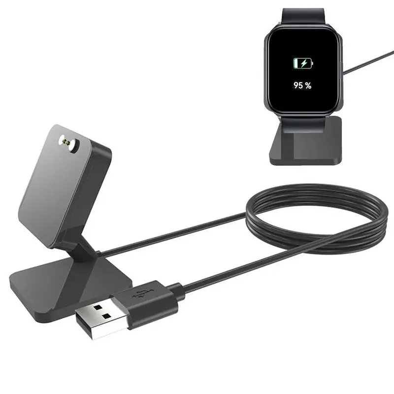 

Black Charger Cradle Watch2 Pro Charging Stand For Smartwatch Charger Dock Battery Dock Accessories For Homes Travels Cars