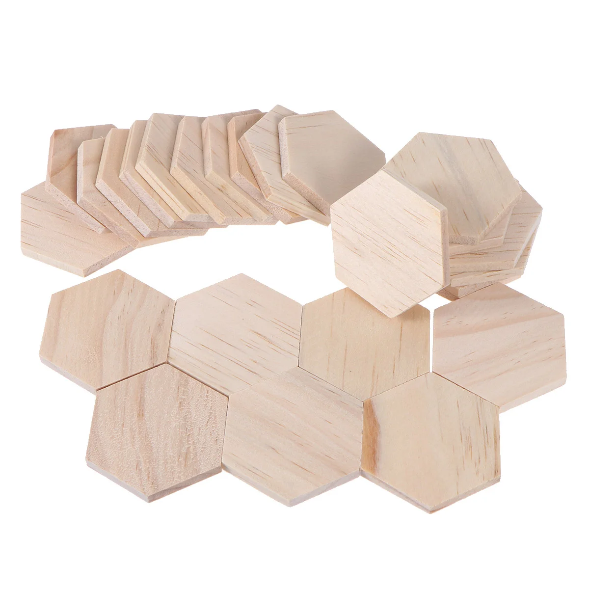 

25 Pcs Wood Discs Home Decoration Manual Tree Bark Slices Decorative Wooden Christmas Decorations
